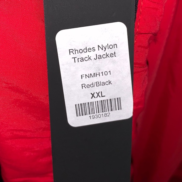 Red and Black Windbreaker Track Suit - Picture 6 of 6